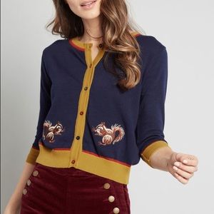 Nourished by nature palava squirrel cardigan small
